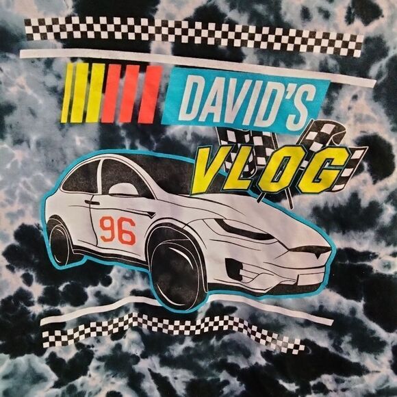 David Dobrik “David’s Vlog” Tesla shirt - Picture 2 of 5